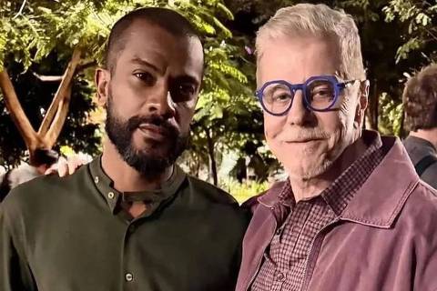 site de estatisticas de futebol - Infoesporte - Samuel de Assis e Miguel Falabella em cena de 'Três Graças'