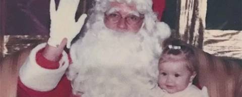 Voc&ecirc; sabe quem &eacute; famosa no colo do Paipai Noel?